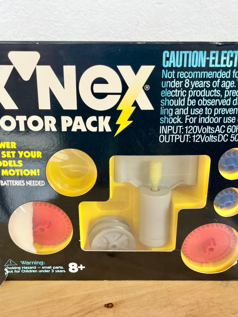 Vintage K'NEX MOTOR PACK 80011 *incomplete